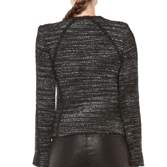 New Black Iro Tweed Jacket